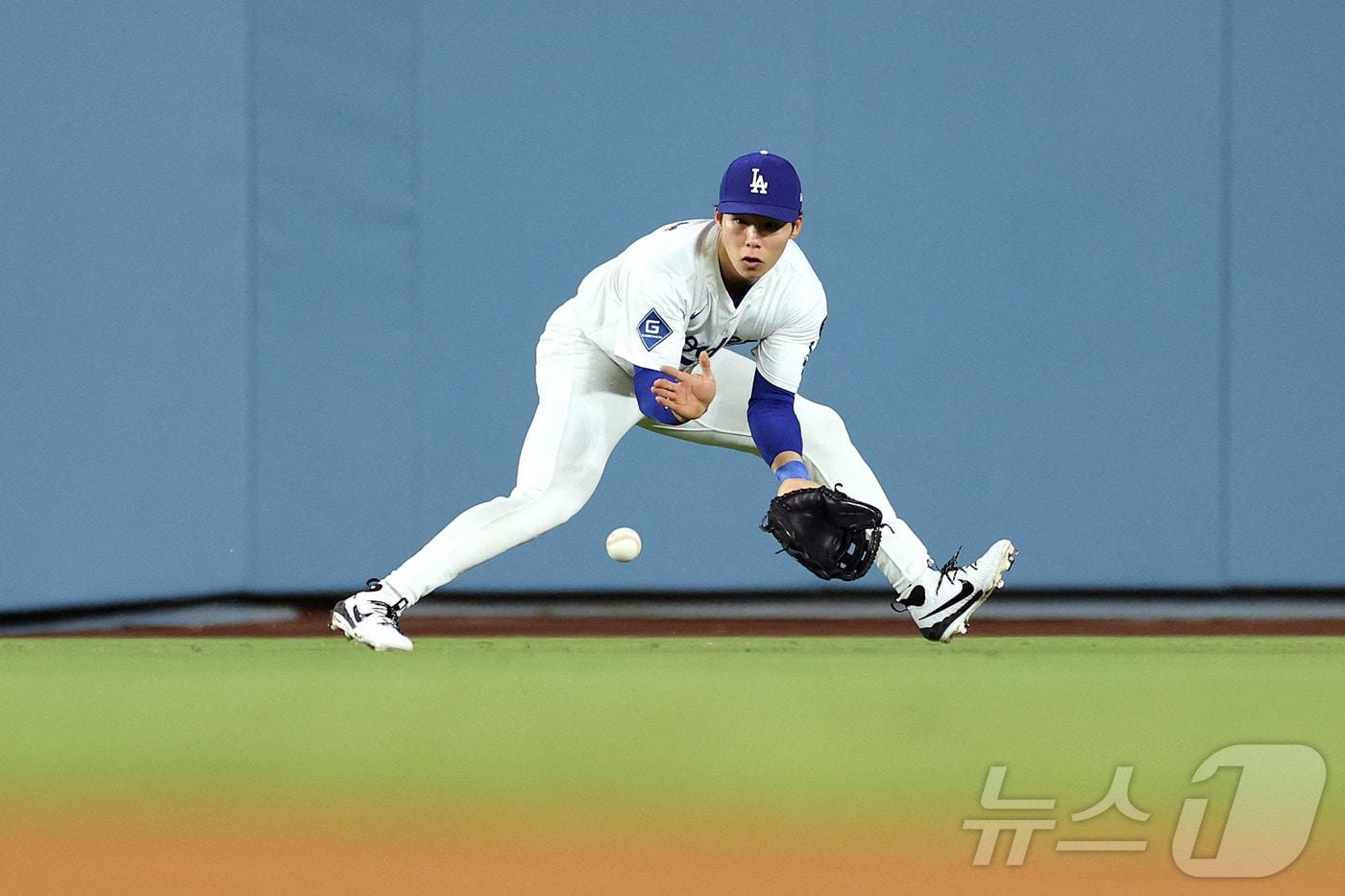 LA 다저스 김혜성(26). ⓒ AFP=뉴스1