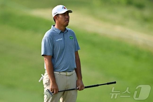 본문 이미지 - 미국프로골프(PGA) 투어 안병훈이 캐나다 오픈 3라운드서 공동 9위로 도약했다.ⓒ AFP=뉴스1 