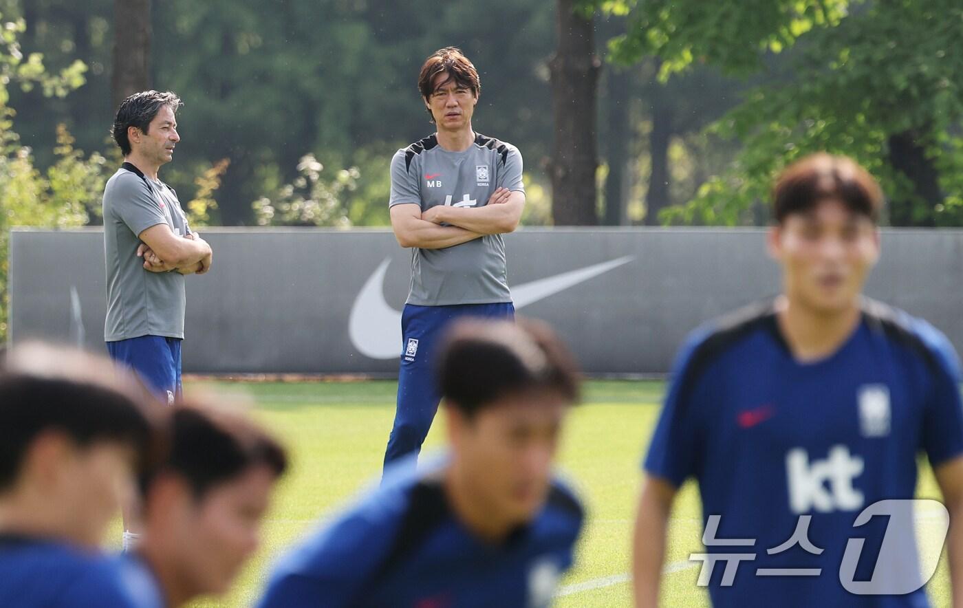 홍명보 대한민국 축구 국가대표팀 감독/뉴스1 ⓒ News1 오대일 기자
