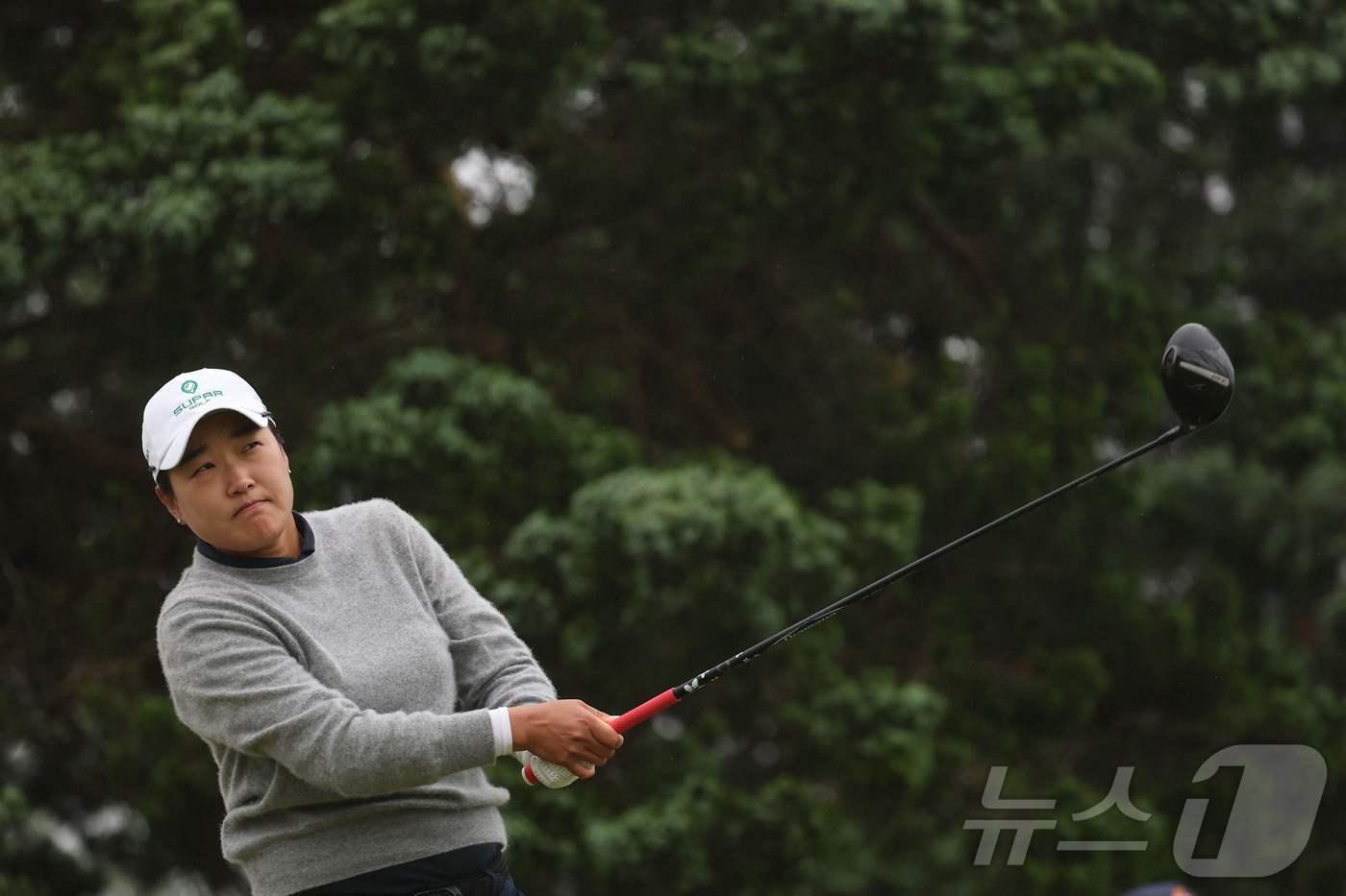미국여자프로골프&#40;LPGA&#41; 투어 숍라이트 클래식에서 준우승을 차지한 이일희. ⓒ AFP=뉴스1