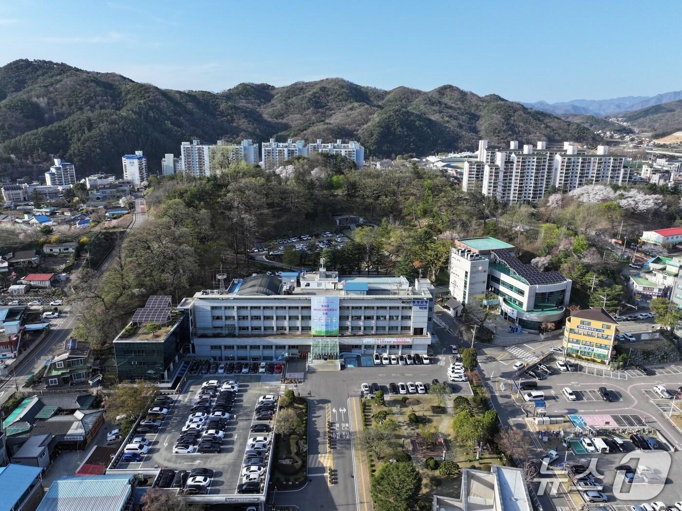 본문 이미지 - 횡성군청 전경./뉴스1