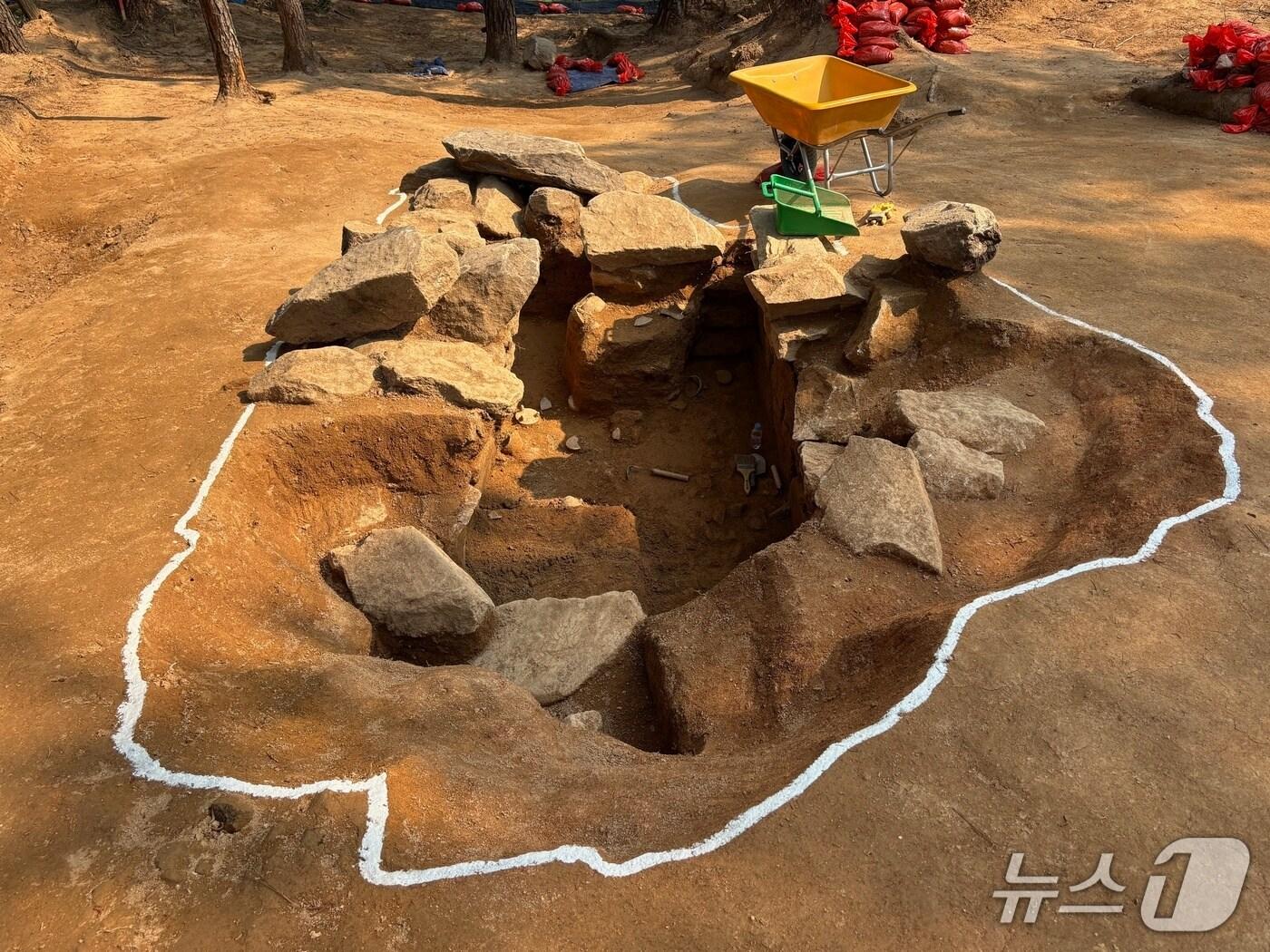 본문 이미지 -  정읍시가 백제 마한문화권 복원과 지역 역사 자산 발굴을 위해 &#39;은선리·도계리 고분군&#39;에 대한 본격적인 발굴조사에 나섰다.&#40;정읍시 제공, 재판매 및 DB금지&#41;