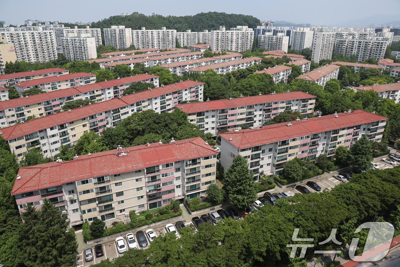 서울 양천구 목동 아파트 단지 모습 뉴스1 ⓒ News1 민경석 기자