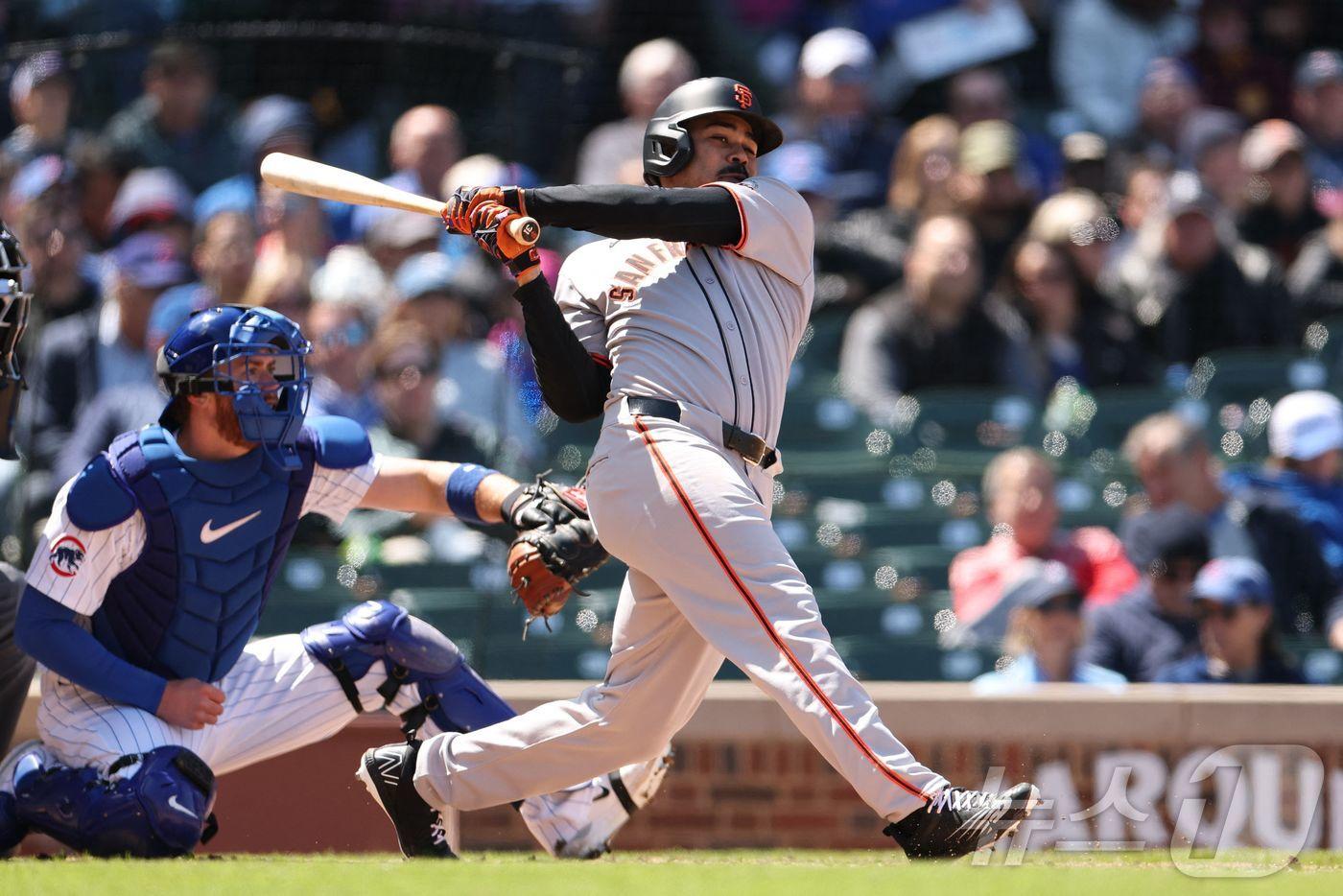 라몬테 웨이드 주니어가 샌프란시스코 자이언츠를 떠나 LA 에인절스로 이적했다. ⓒ AFP=뉴스1