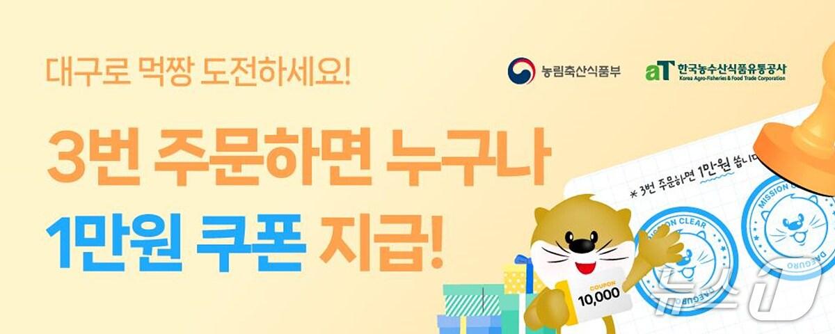 본문 이미지 - 대구시는 10일부터 공공배달앱인 '대구로' 소비쿠폰 지급 행사를 진행한다. (대구시 제공. 재판매 및 DB 금지)/뉴스1