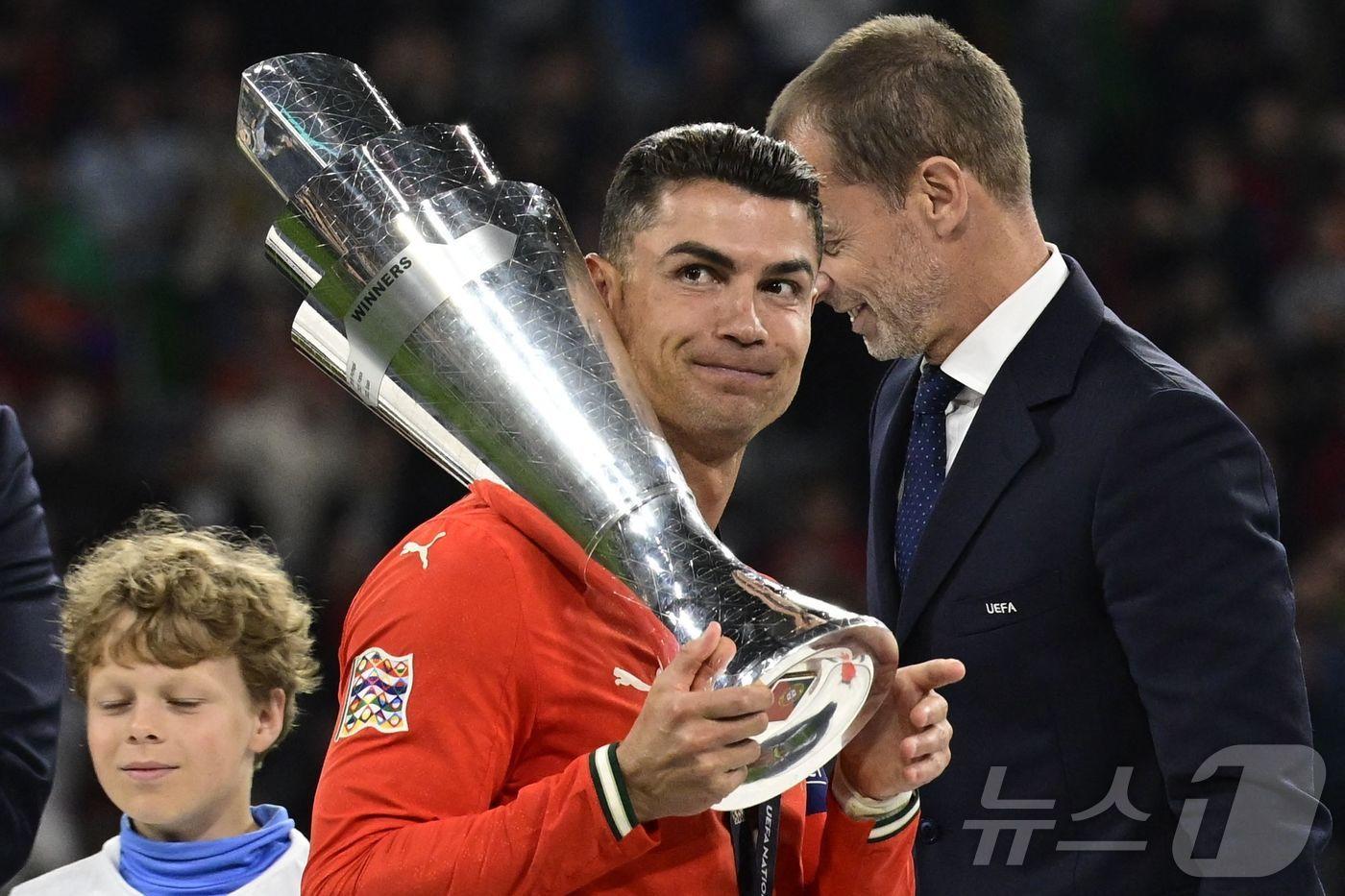 포르투갈의 크리스티아누 호날두.  ⓒ AFP=뉴스1