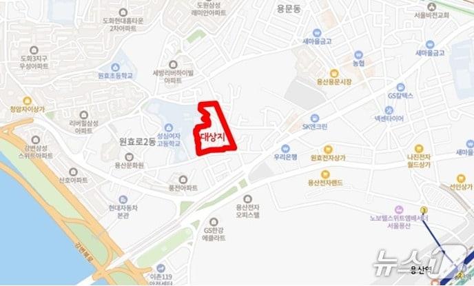 본문 이미지 -  용산구 신창동 29-1일대 &#40;서울시 제공&#41;