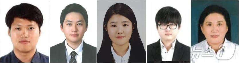 본문 이미지 - 왼쪽부터 권영준·김민주·류가은·최민석·허민 씨