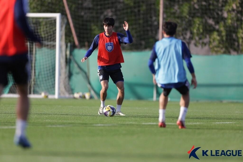 본문 이미지 - 울산 HD에서 리퍼링으로 임대를 떠나는 정성빈. (한국프로축구연맹 제공)
