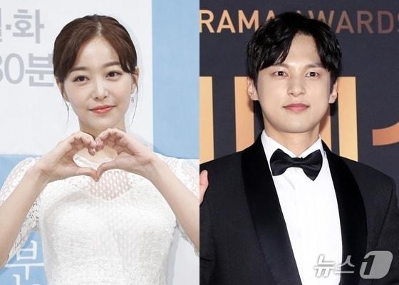 본문 이미지 - 배우 김가은(왼쪽), 윤선우 ⓒ 뉴스1 DB