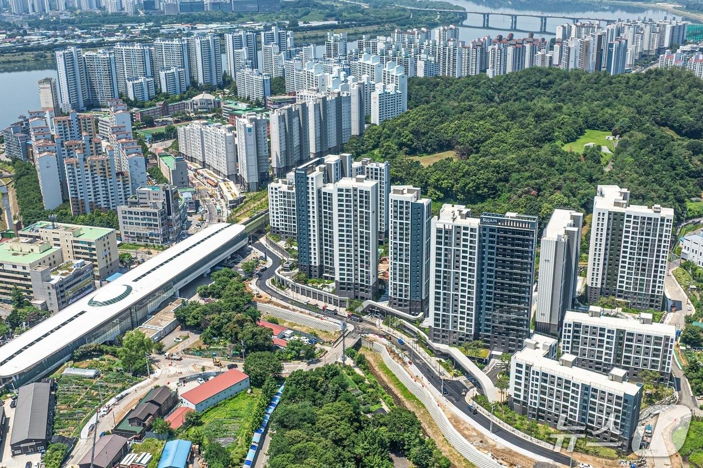   한양수자인 리버파인 전경 (BS한양 제공)