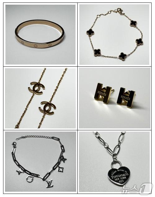 본문 이미지 - 위조상품 압수물품 사진