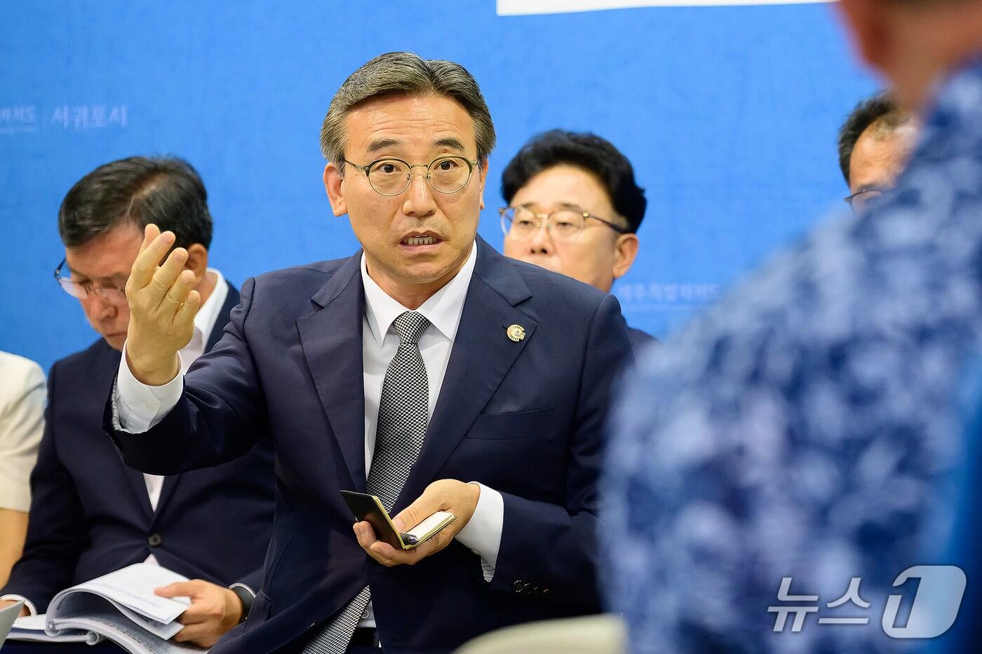 오순문 서귀포시장&#40;서귀포시 제공&#41;/뉴스1