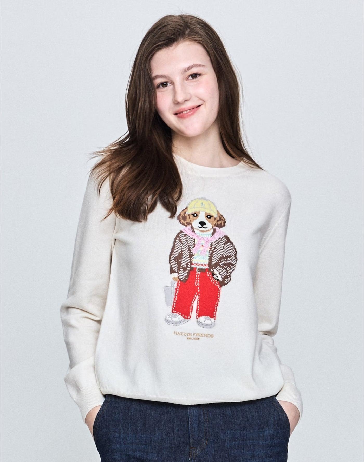 본문 이미지 - 헤지스(HAZZYS)가 브랜드 헤리티지를 강화하기 위해 전개 중인 강아지 캐릭터 '헤지스 해리'(HARRY)가 눈에 띄는 성과를 내고 있다.(헤지스제공)