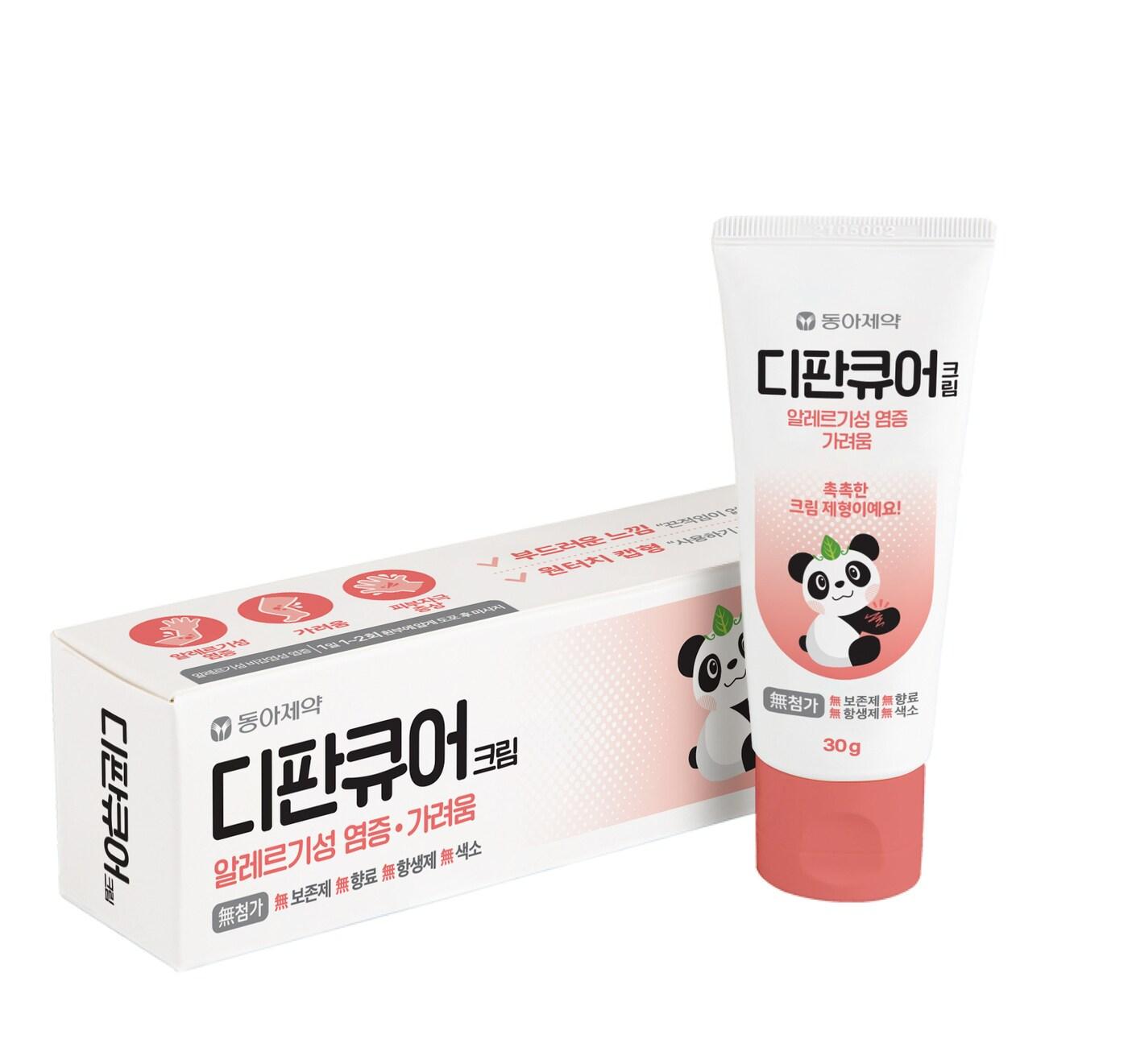 본문 이미지 - 알레르기성 염증완화 영유아 피부염 치료제 디판큐어.(동아제약 제공)/뉴스1