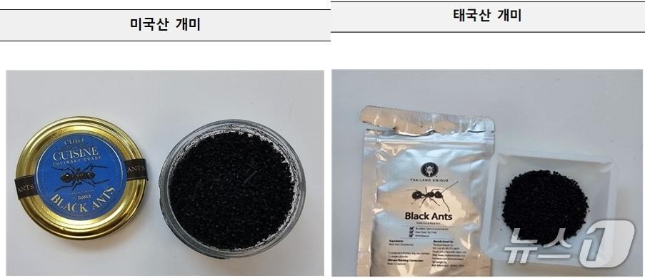 본문 이미지 - 위반 제품 사진(식품의약품안전처 제공)