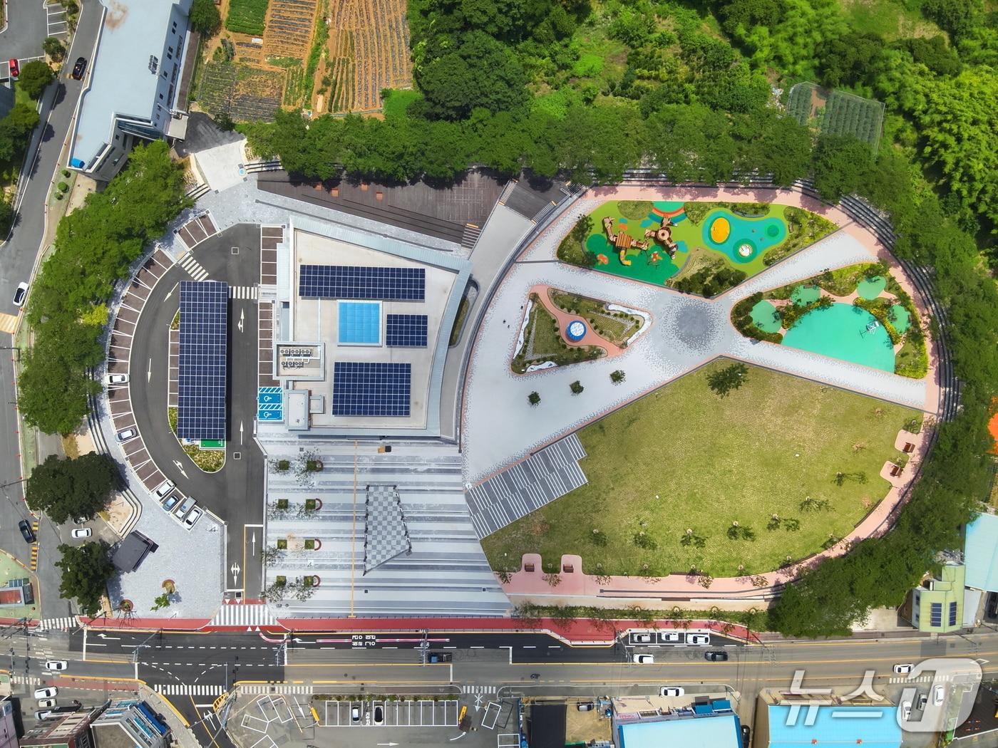 본문 이미지 - 힐링공원 전경.(고성군 제공. 재판매 및 DB금지)