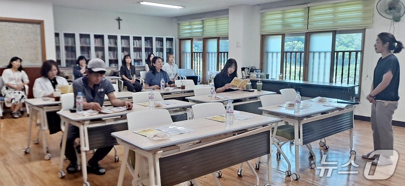 본문 이미지 - 진천교육지원청, 특수교육 대상 학생 학부모 입학설명회.(진천교육지원청 제공)/뉴스1