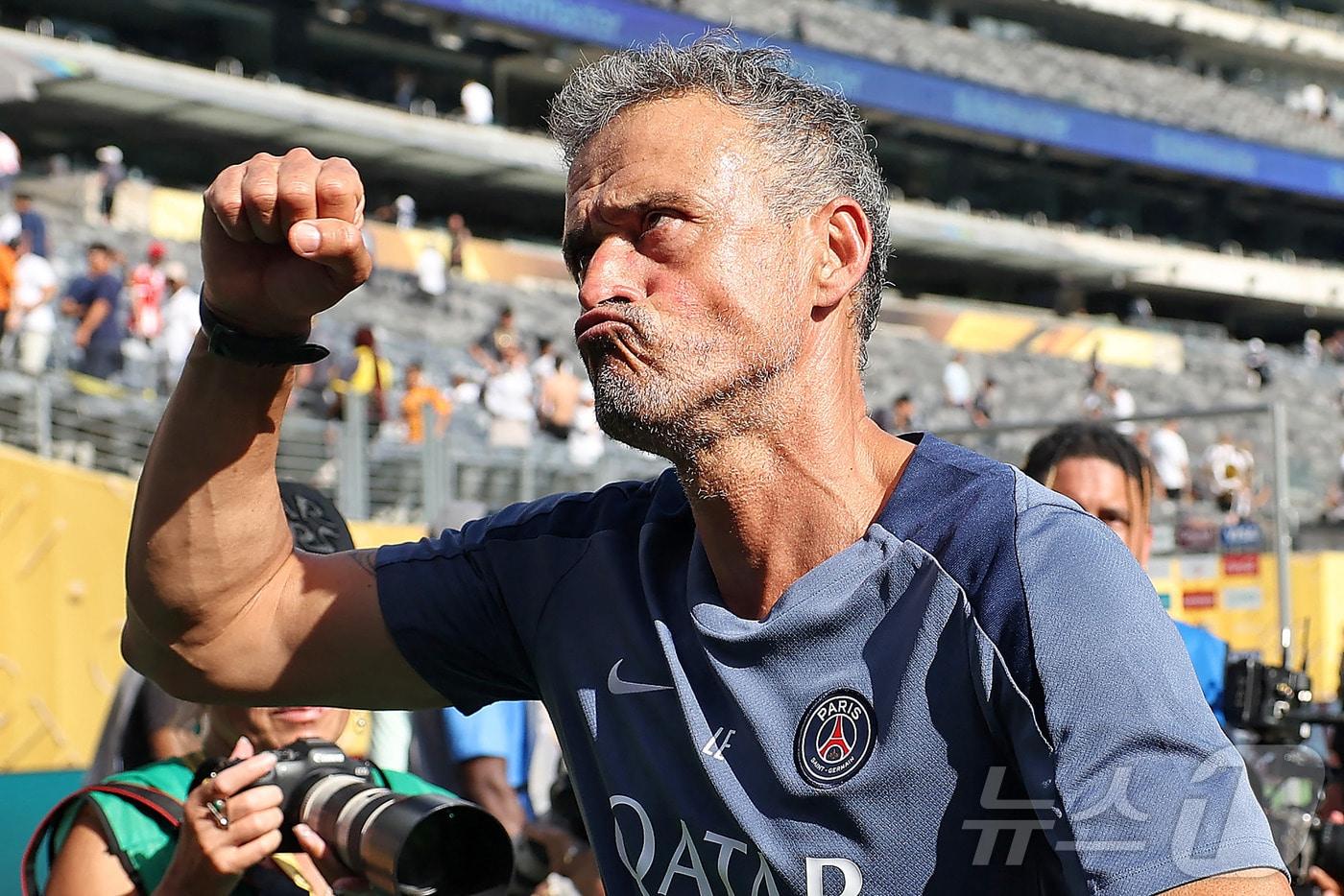 루이스 엔리케 PSG 감독ⓒ AFP=뉴스1