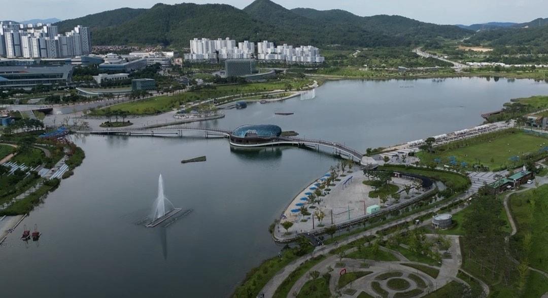 본문 이미지 -  세종호수공원 물놀이섬 인근. (세종시 시설관리공단 제공. 재판매 및 DB금지)