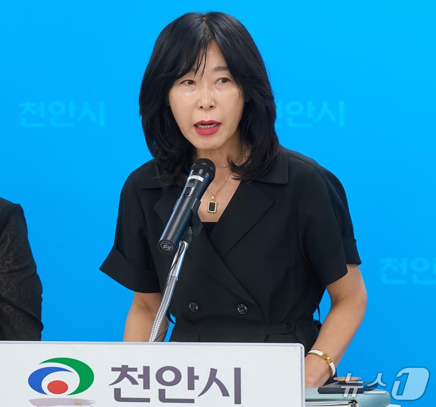 본문 이미지 - 윤은미 천안시 복지정책국장.&#40;천안시청 제공. 재판매 및 DB금지&#41;