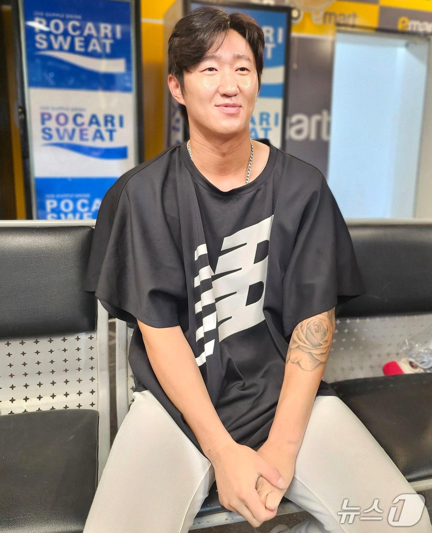 본문 이미지 - KT 위즈 김민혁. ⓒ News1