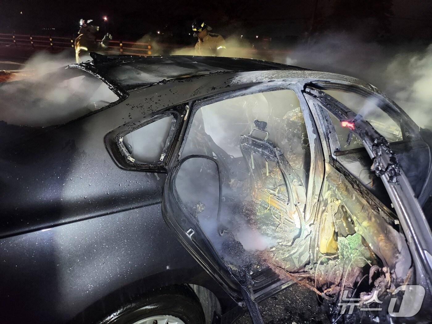 본문 이미지 - 사고 현장 모습.(전북 소방 제공. 재판매 및 DB금지)