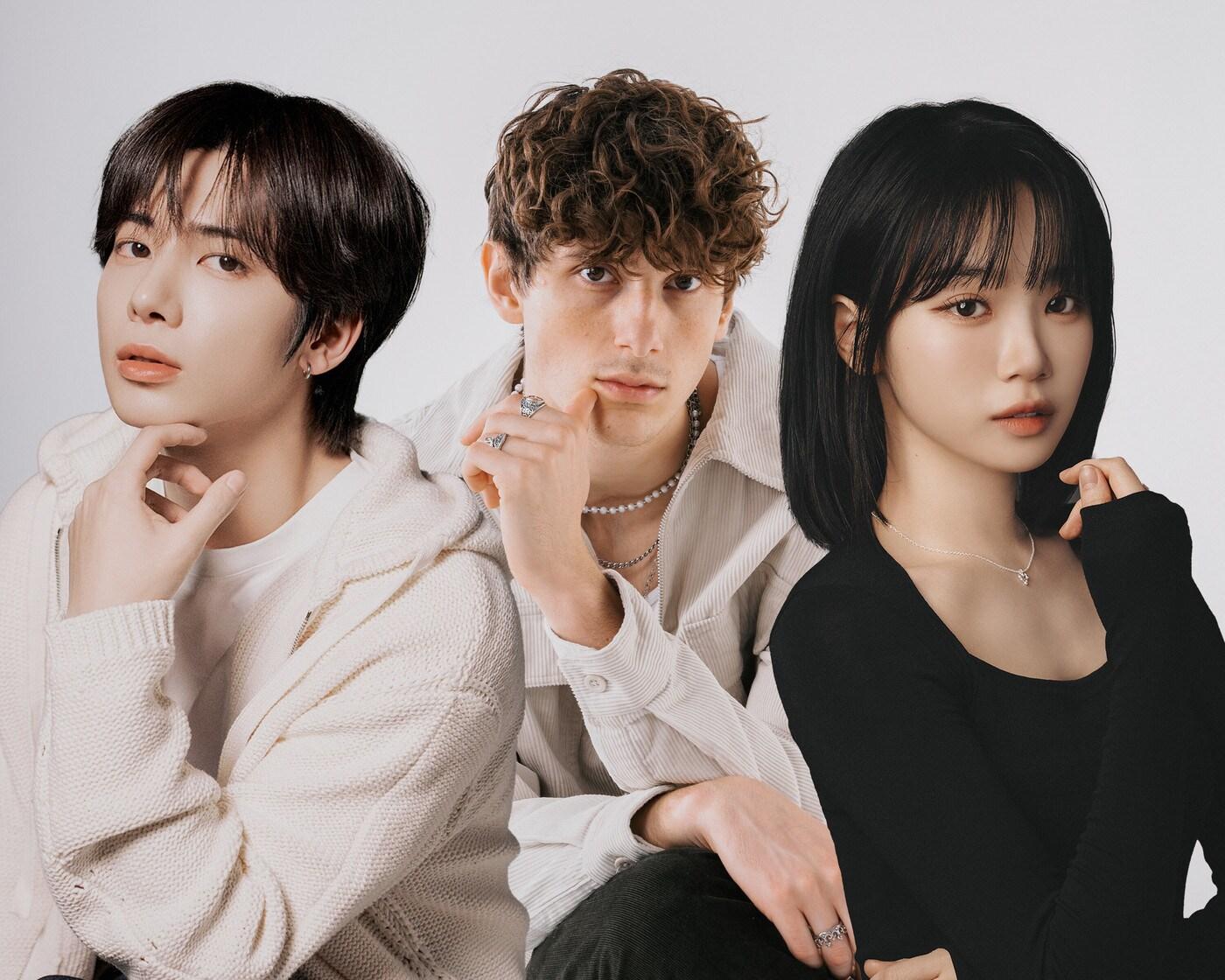 본문 이미지 - 태현, 제이크, 김채원(왼쪽부터)(AWAL, 빅히트 뮤직, 쏘스뮤직 제공)