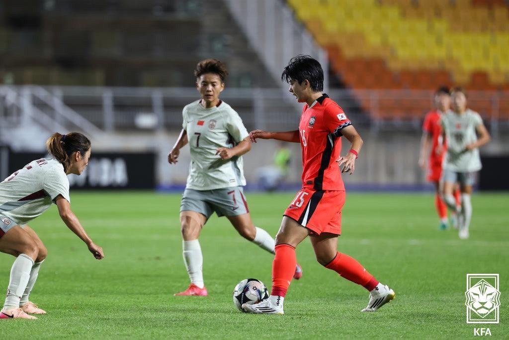 본문 이미지 - 여자 축구대표팀 공격수 전유경. (대한축구협회 제공)