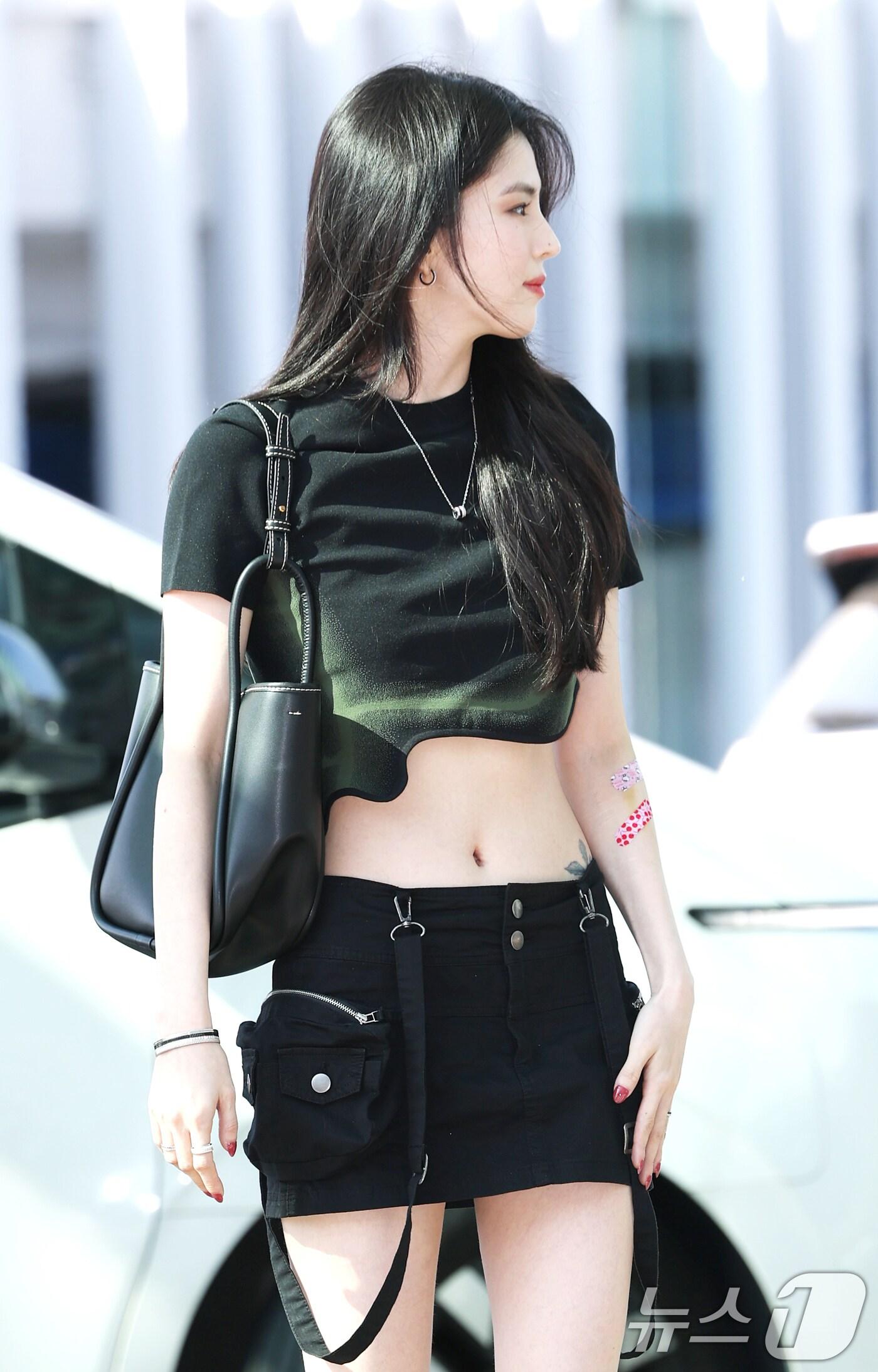 본문 이미지 - 배우 한소희가 뜨거운 여름 여인으로 변신했다. ⓒ News1 권현진 기자