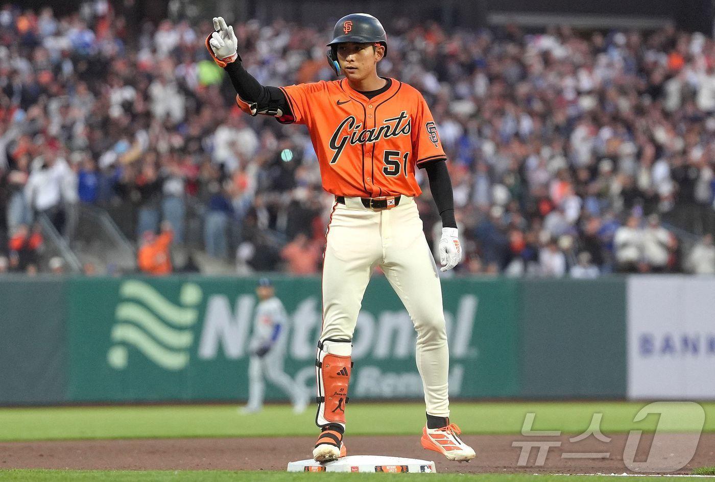 이정후&#40;27·샌프란시스코 자이언츠&#41;. ⓒ AFP=뉴스1