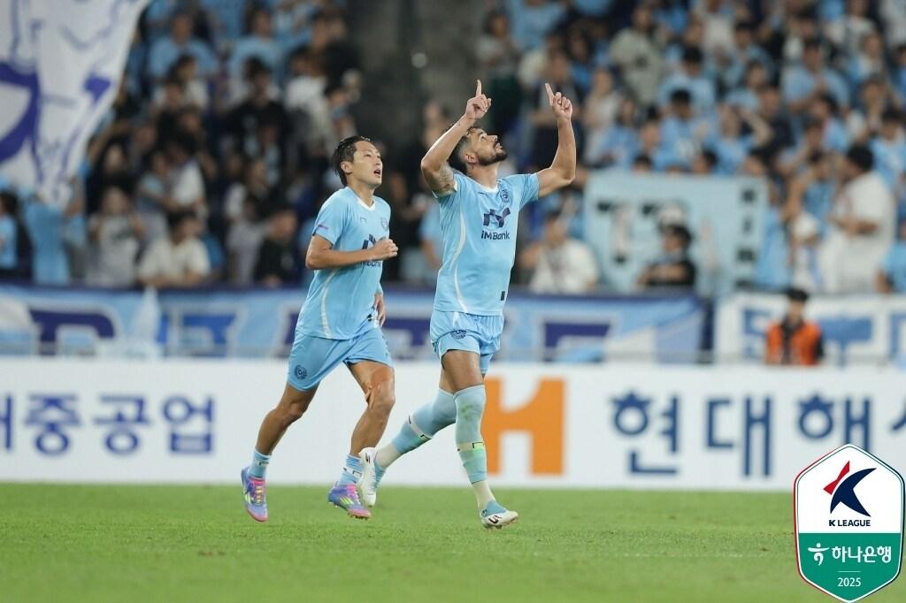 본문 이미지 -  대구FC의 세징야(한국프로축구연맹 제공)