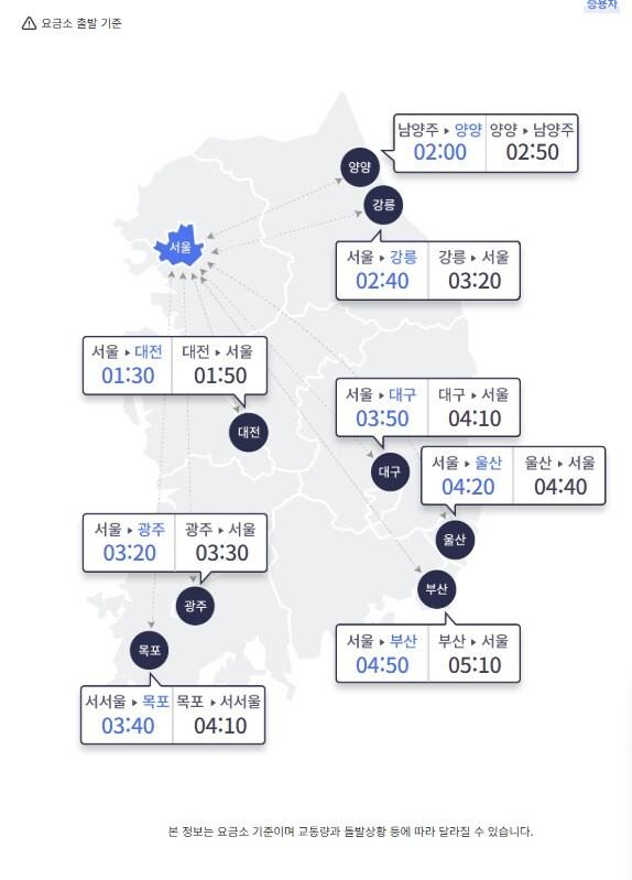 본문 이미지 - 한국도로공사 홈페이지 갈무리 