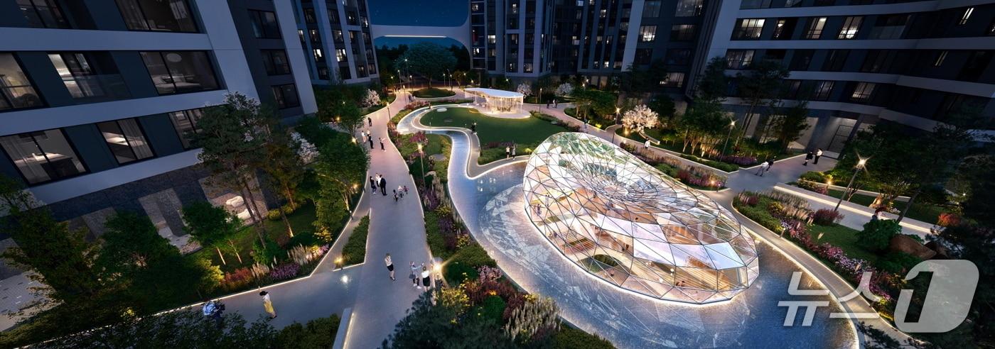 래미안 루미원 아트리움 &#40;삼성물산 제공&#41;