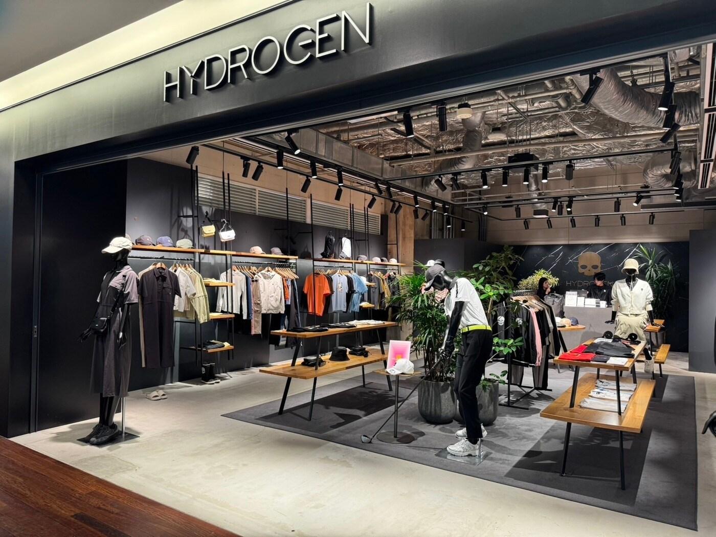 본문 이미지 -  하이드로겐 매장 전경.(크리스에프앤씨 제공)