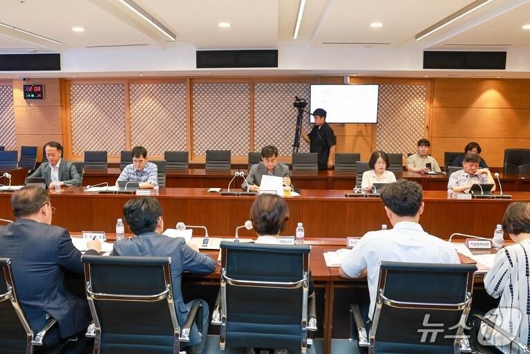 본문 이미지 - 경기 군포시 민선 8기 3주년 주요 현안사업 추진상황 보고회. (군포시 제공. 재판매 및 DB 금지) 2025.7.14/뉴스1