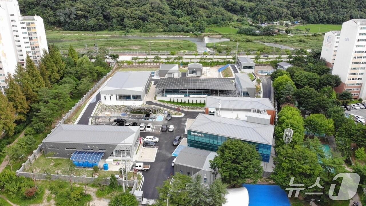 본문 이미지 - 전북 남원시 월락정수장 전경.&#40;남원시 제공. 재판매 및 DB금지&#41;/뉴스1 