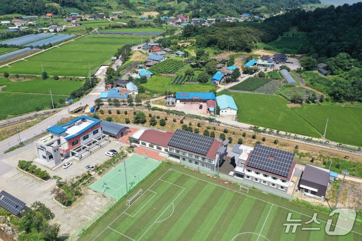 전북 부안군 하서면 청호수마을 전경.&#40;부안군 제공. 재판매 및 DB금지&#41;