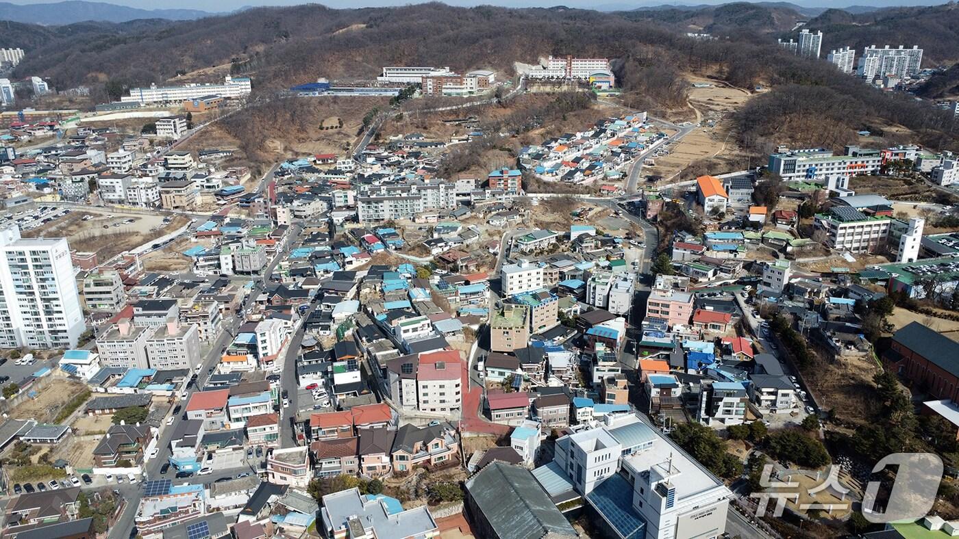 안동시 화성동 드론 사진(안동시 제공. 재판매 및 DB 금지)2025.7.14/뉴스1