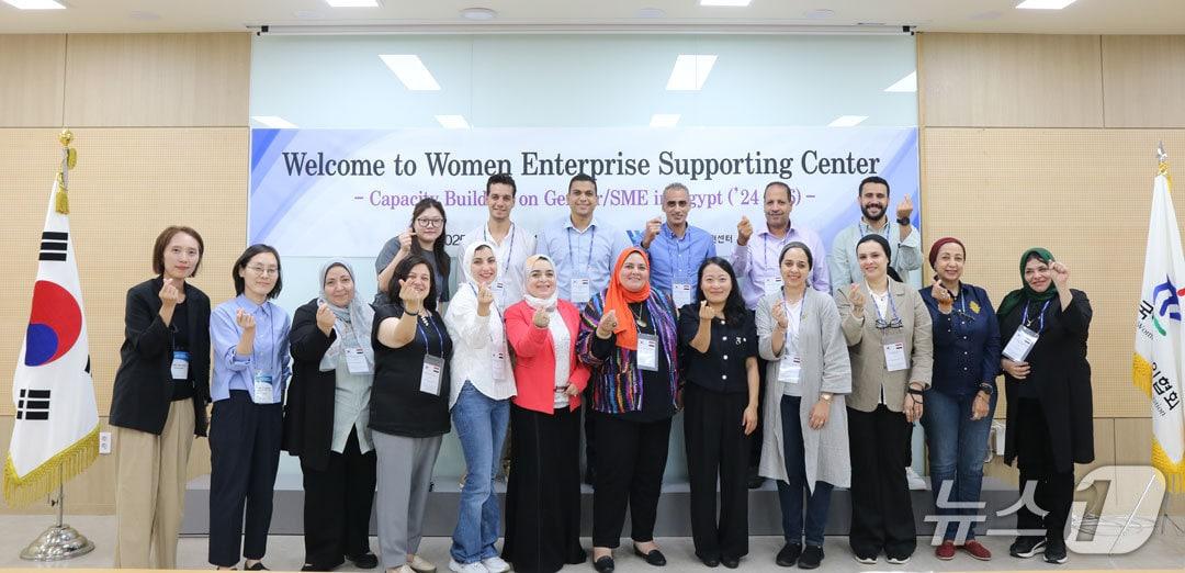 본문 이미지 - 이집트 여성기업 육성 현장 탐방. (여성기업종합지원센터)
