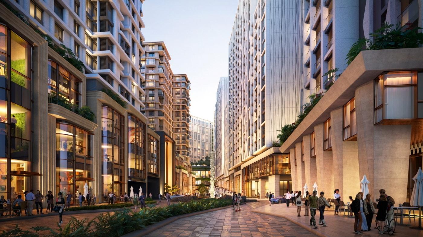 더파크사이드 스위트 투시도(일레븐건설 제공) 