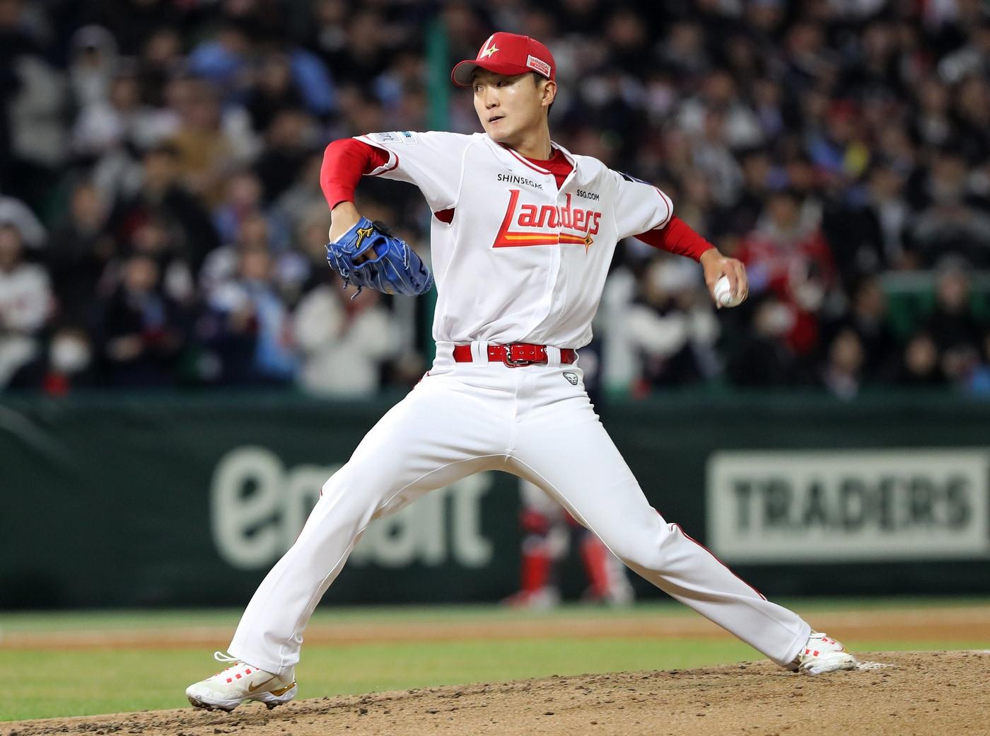 본문 이미지 - SSG 랜더스 투수 김건우. (SSG 랜더스 제공)