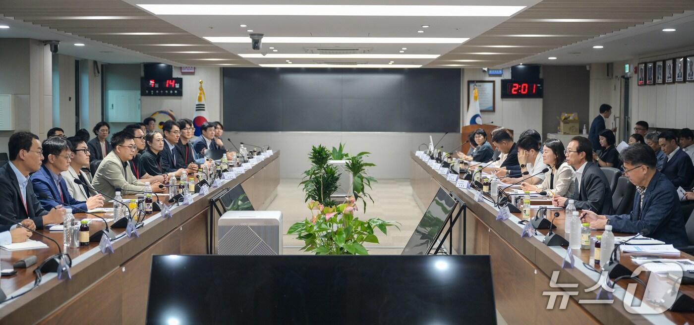 국방 AI 중소기업 간담회. (방위사업청 제공)