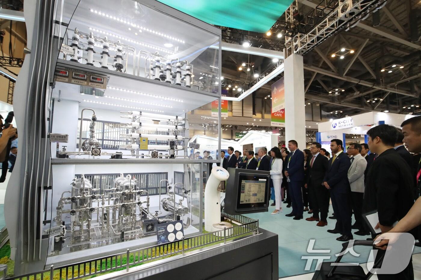 부산 해운대구 벡스코 제1전시장에서 열린 2025 월드 스마트시티 엑스포&#39;. 사진은 기사 내용과 무관하다. 2025.7.15/뉴스1 ⓒ News1 윤일지 기자