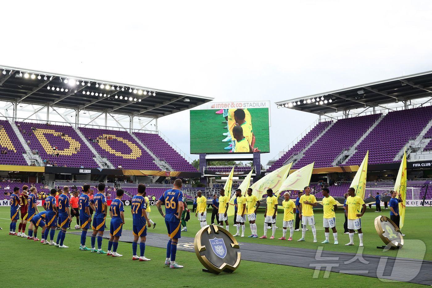 울산과 마멜로디의 클럽월드컵 경기 모습 ⓒ AFP=뉴스1
