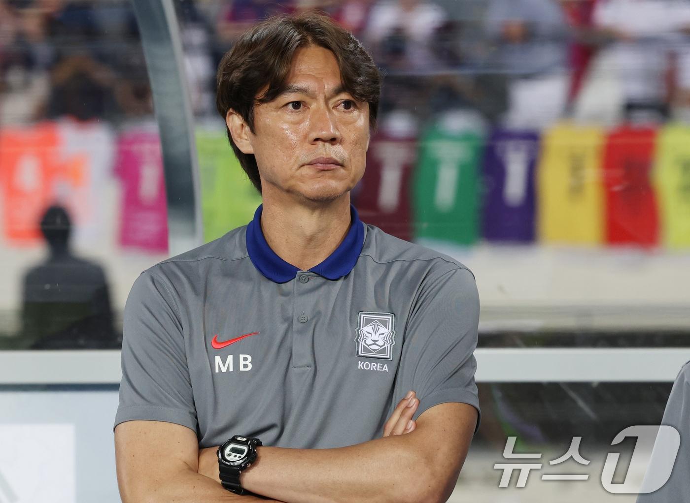 본문 이미지 - 홍명보 대한민국 축구 국가대표팀 감독. /뉴스1 ⓒ News1 김영운 기자