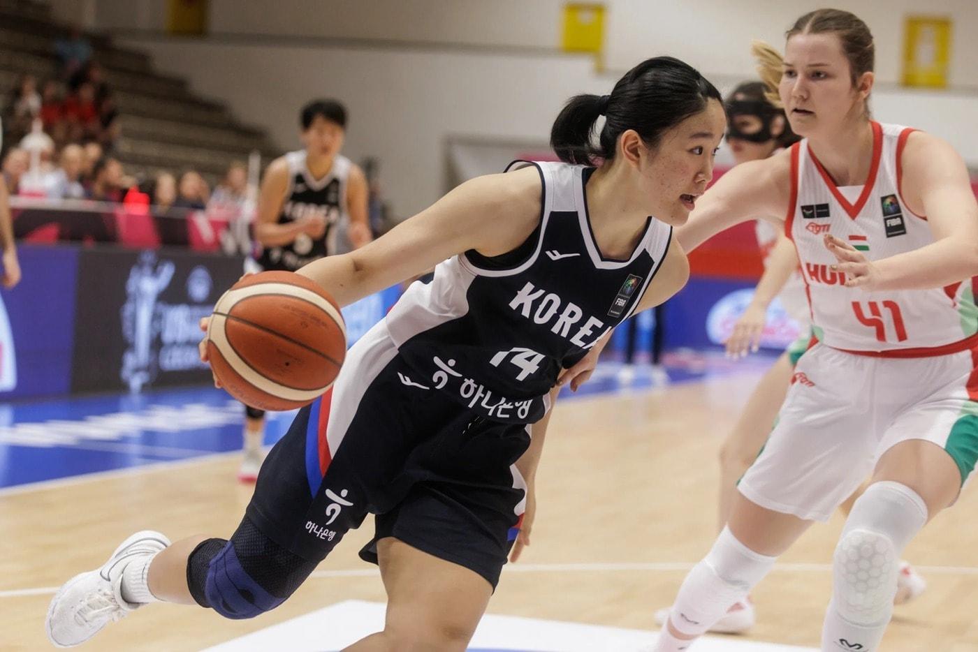 19세 이하 여자농구 대표팀의 송윤하. (FIBA 제공)