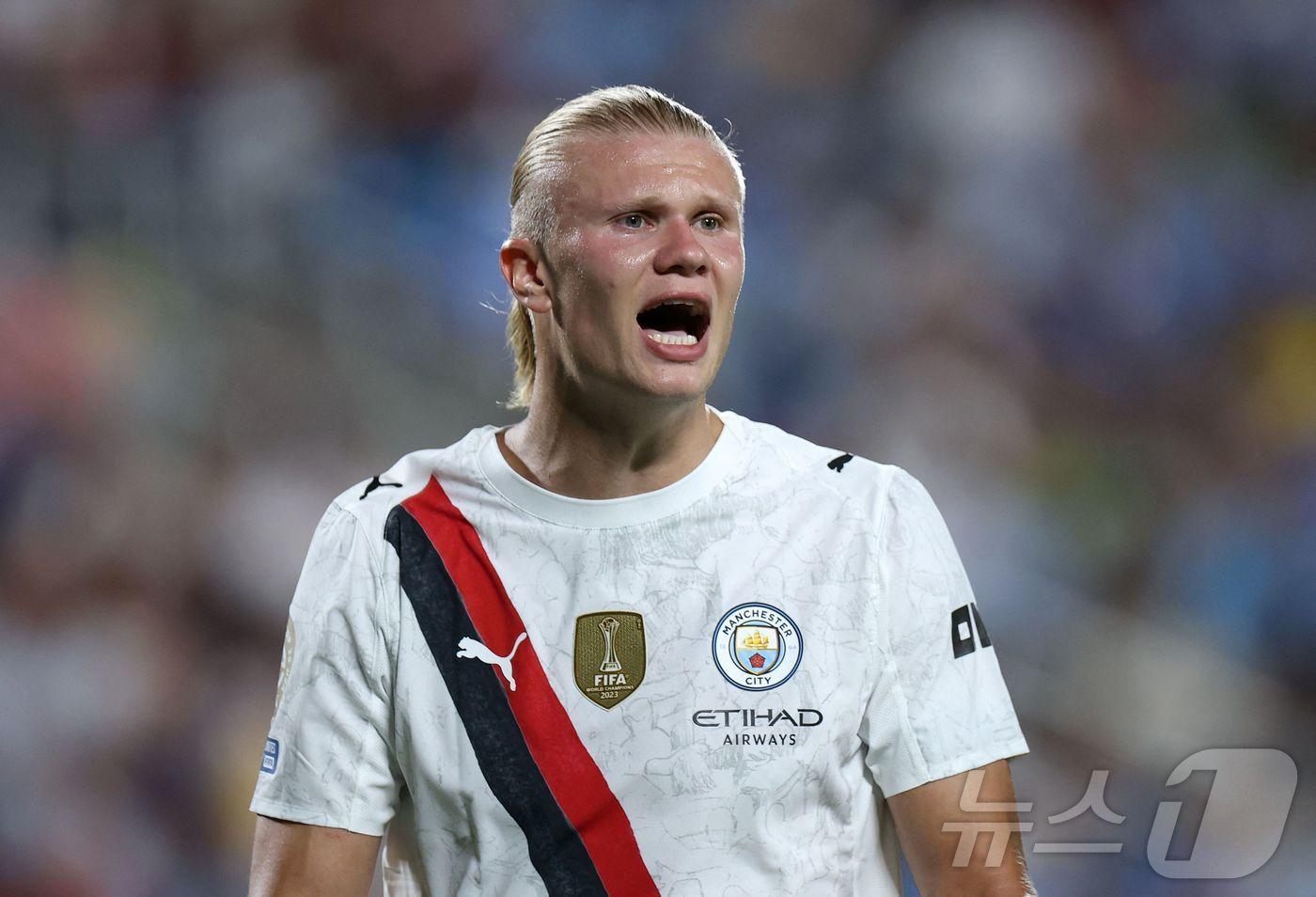 맨체스터 시티가 2035년까지 푸마 유니폼을 입는다. ⓒ AFP=뉴스1