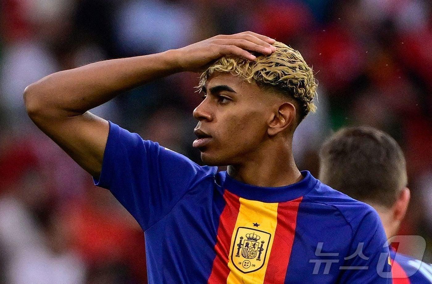 바르셀로나의 라민 야말ⓒ AFP=뉴스1