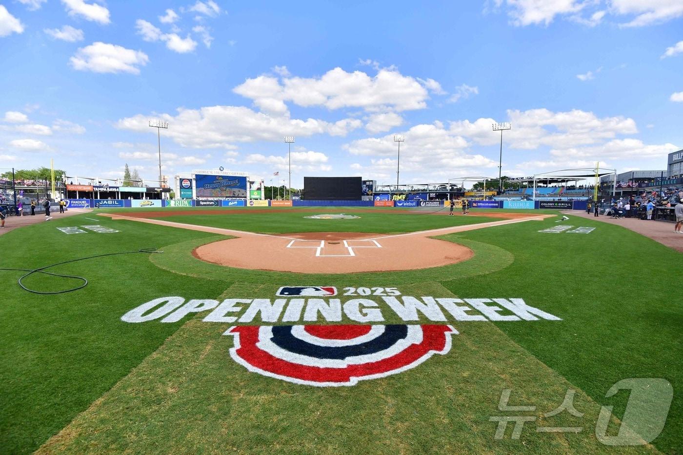 '작은 야구장' 조지 M. 스타인브레너 필드에서 월드시리즈가 열릴 수 있다. ⓒ AFP=뉴스1